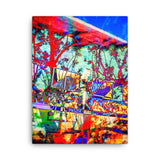 Canvas print edit of "If I was a graffiti artist 1.2"
