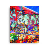 Canvas print edit of "If I was a graffiti artist 1.2"