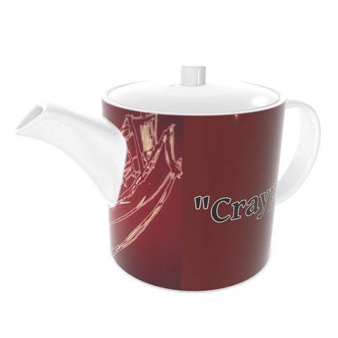 Bone China Teapot “Craypot” Fishing boat image