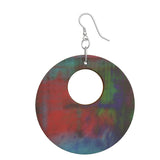Wooden Earrings Organic Shape