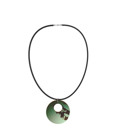 Wooden Pendant Necklace Organic