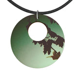 Wooden Pendant Necklace Organic