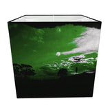 Square Lamp Shade ‘Green Skylights’