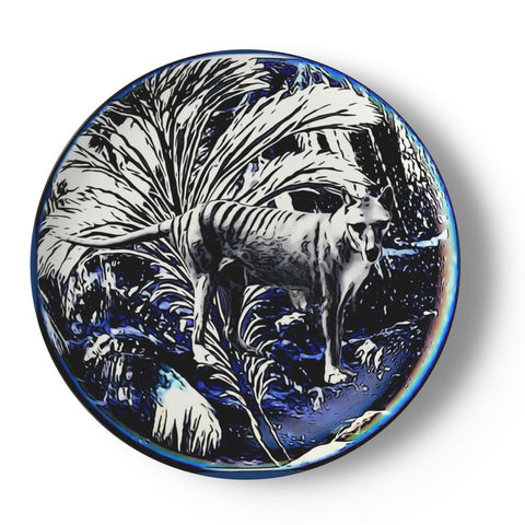 China Plate ‘ Tigre della Tasmania’