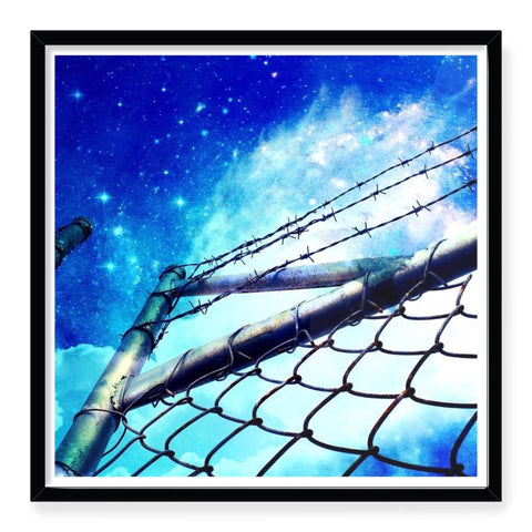 Framed Art Prints’looking up at the stars’