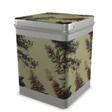 Tin Kitchen Canister ‘Norfolk Pines’