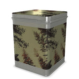 Tin Kitchen Canister ‘Norfolk Pines’