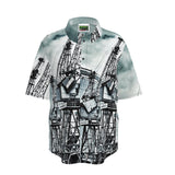 Mens Short Sleeve Shirt ‘Crane Style’