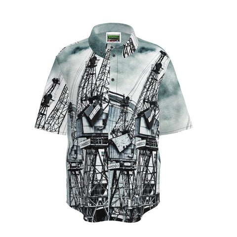 Mens Short Sleeve Shirt ‘Crane Style’
