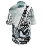 Mens Short Sleeve Shirt ‘Crane Style’