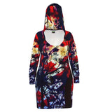 Hoodie Dress ‘the flowering’