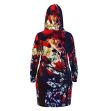 Hoodie Dress ‘the flowering’