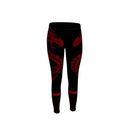 Athleisure,gymn,activewear, “Double Red  Dragon”